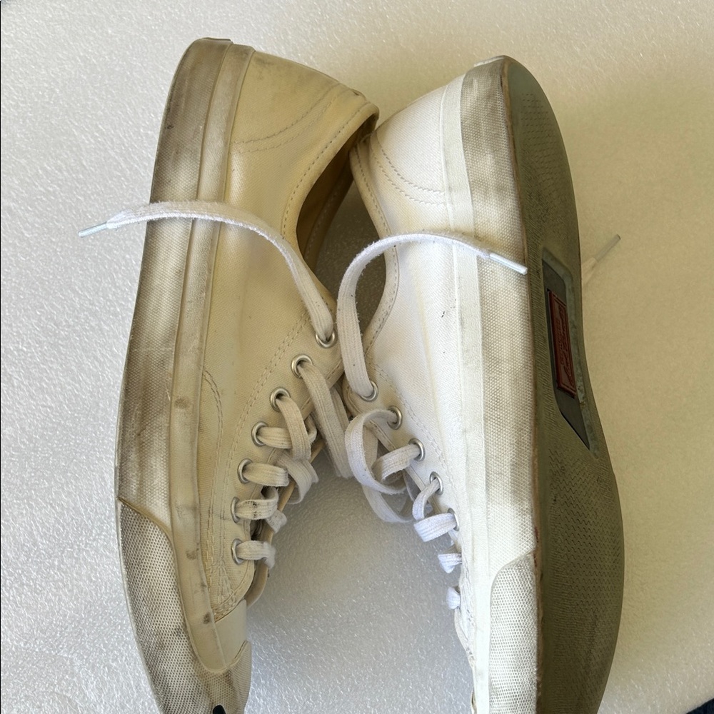 Converse Off-White Lace-Up Sneakers - Picture 3 of 7